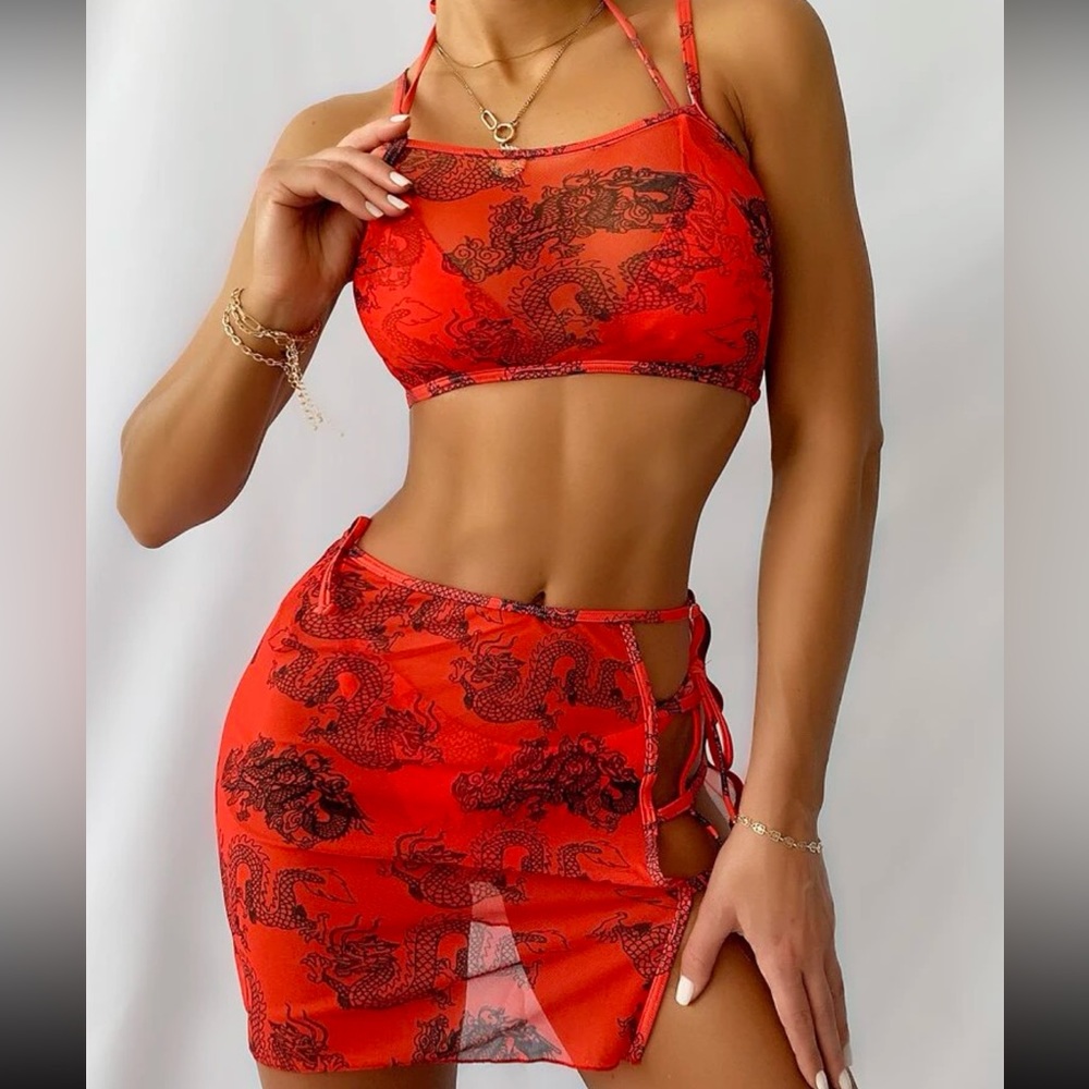 Bathing suit 4 piece